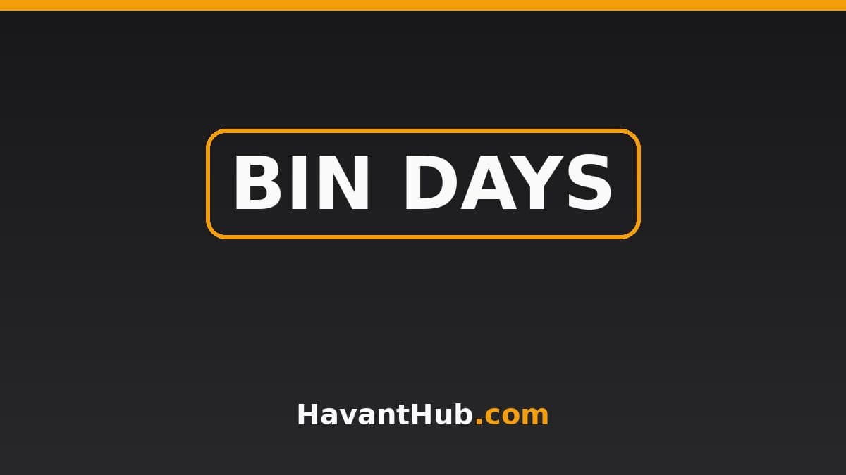 Havant Bin Collection Days: Find Your Day & Missed Bins