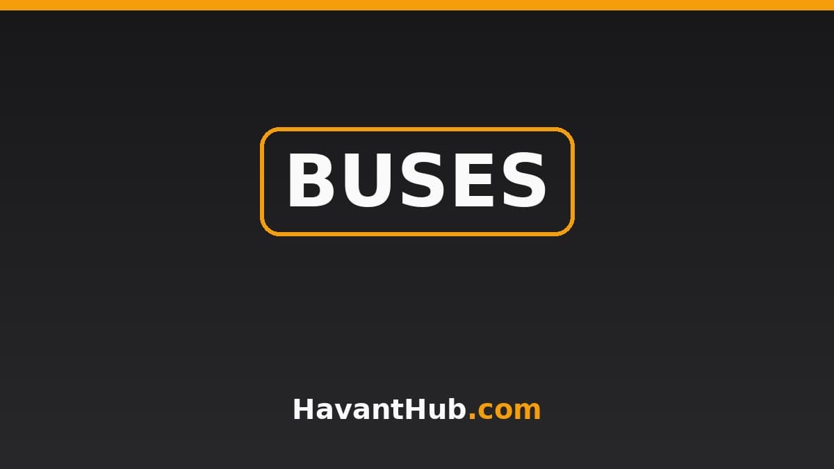 Havant Buses: Routes, Bus Station and Live Times
